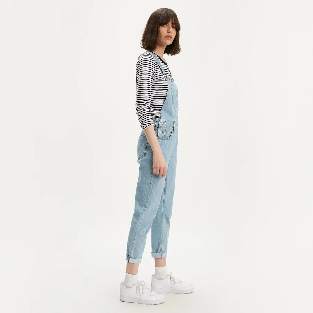 Levi's Light Blue Denim Women's Overalls